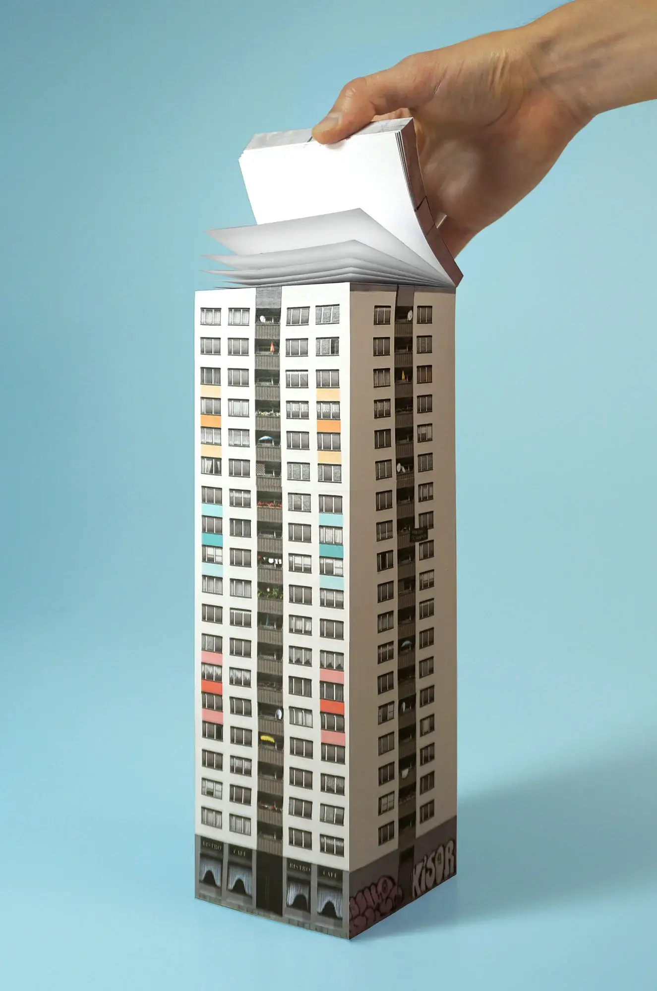 Paperscraper® „Plattenbau Berlin“