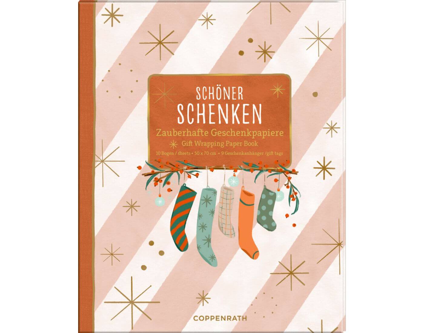 coppenrath-geschenk-papier-5 Geschenkpapier-Buch: Schöner schenken (Cozy Christmas)
