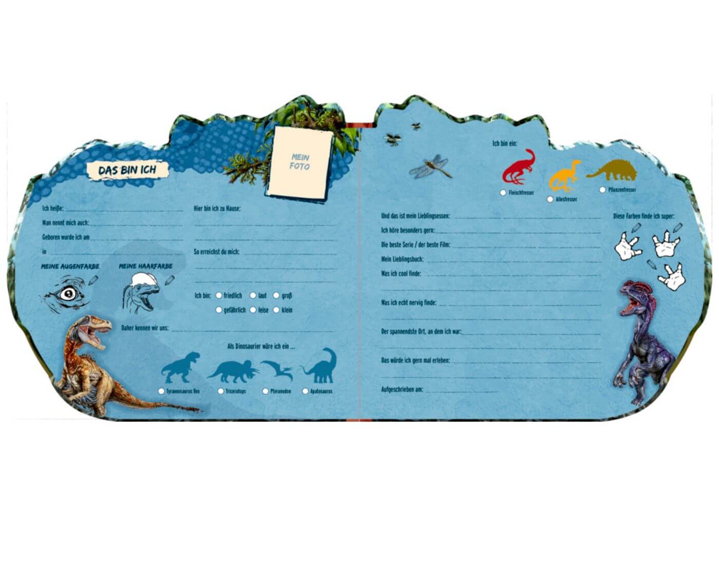 Freundebuch: Meine Freunde T-Rex World Freundebuch: Meine Freunde T-Rex World