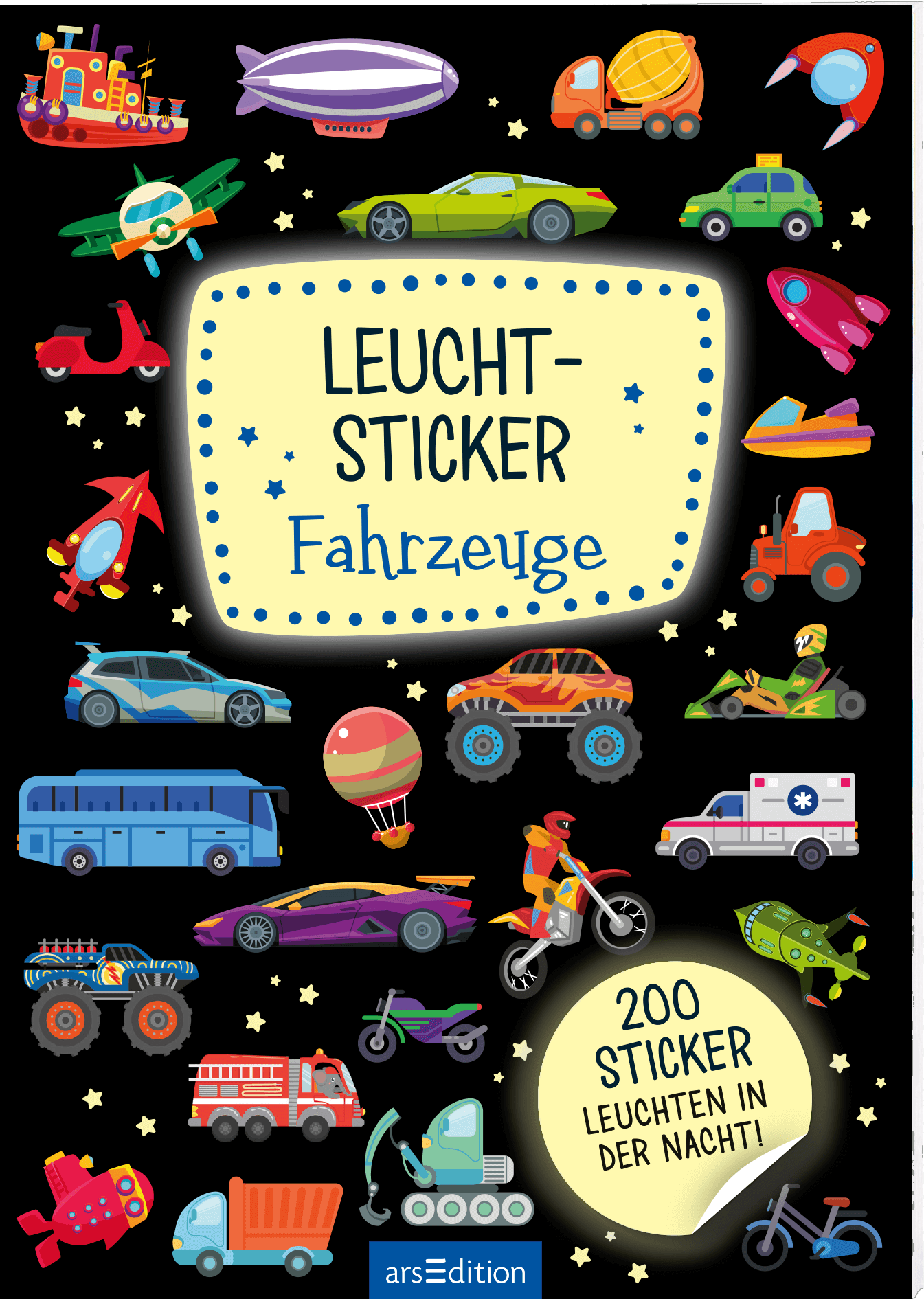 Leucht-Sticker – Fahrzeuge Leucht-Sticker – Fahrzeuge