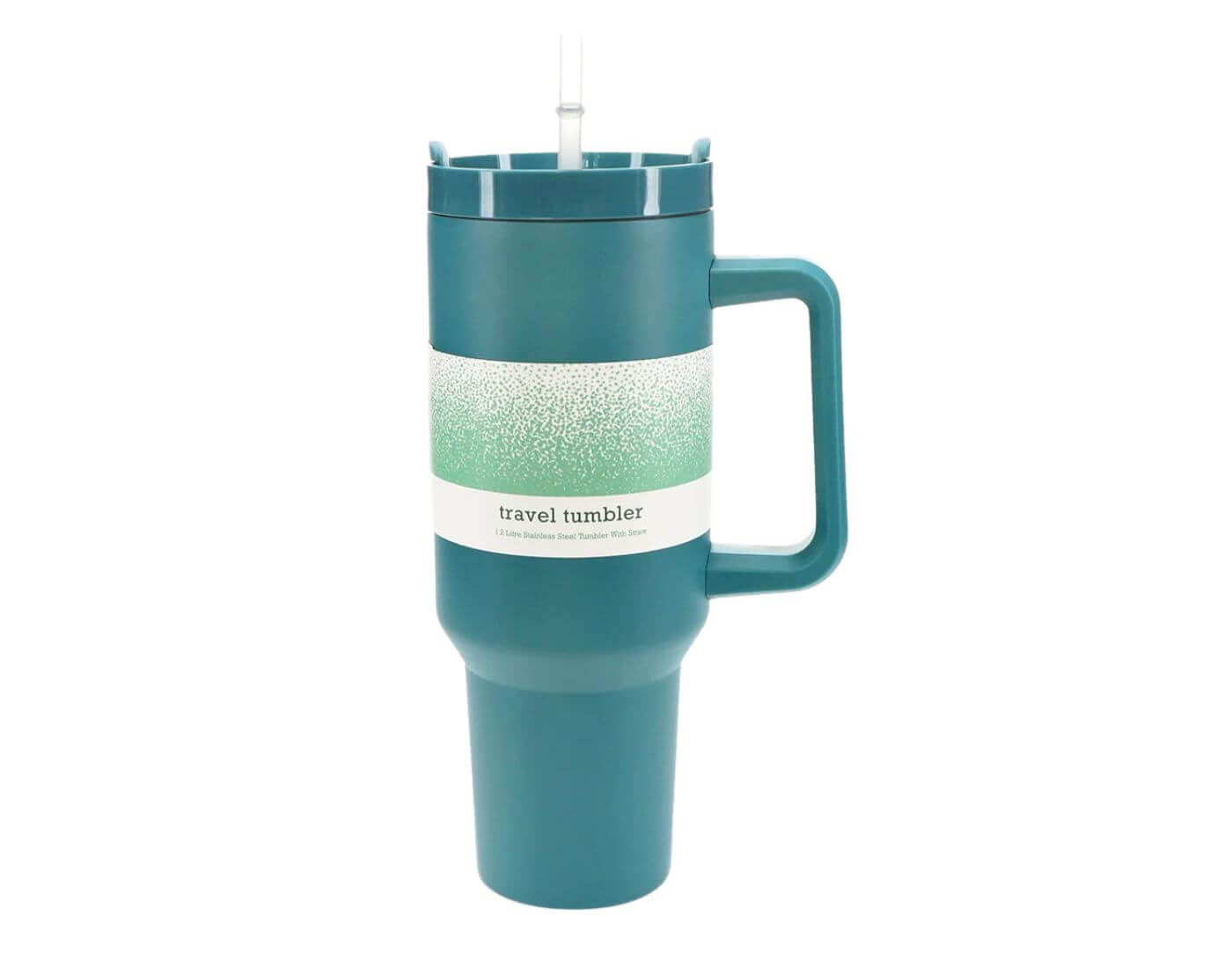 Reise-Trinkbecher mit Griff (1,2L) - Petrol
