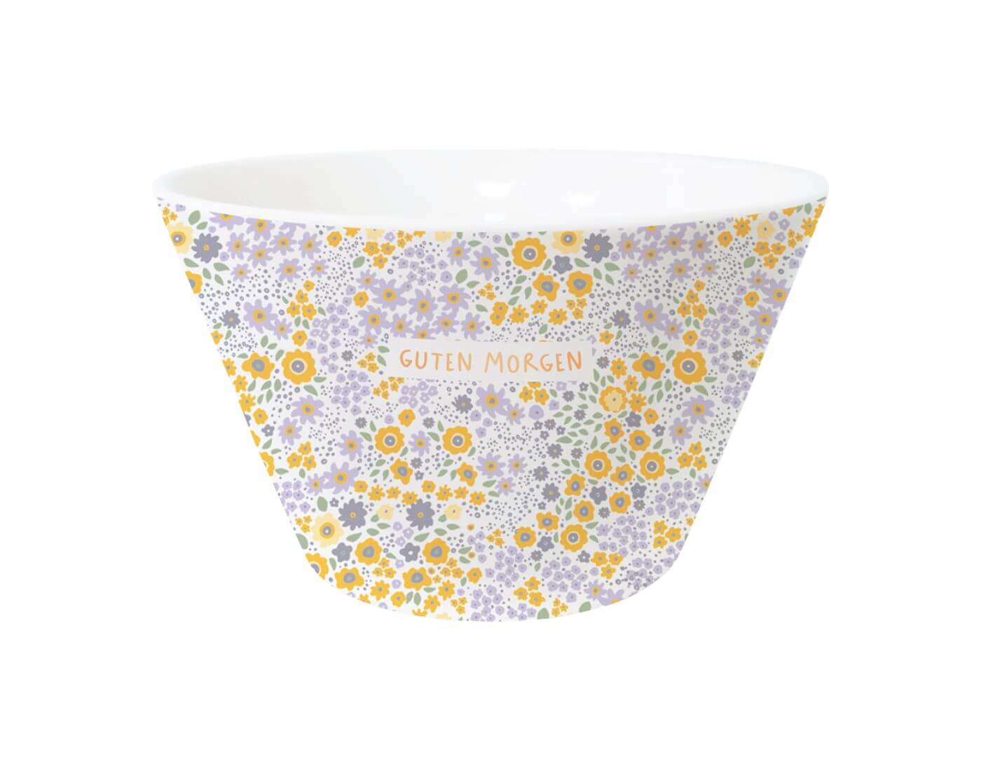 grafik-schale-blumen-1 Müslischale mit Veredelung Guten Morgen (Blümchen)