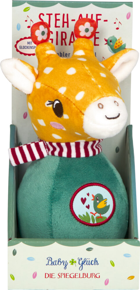 Steh-auf-Giraffe mit Glockenspiel - BabyGlück