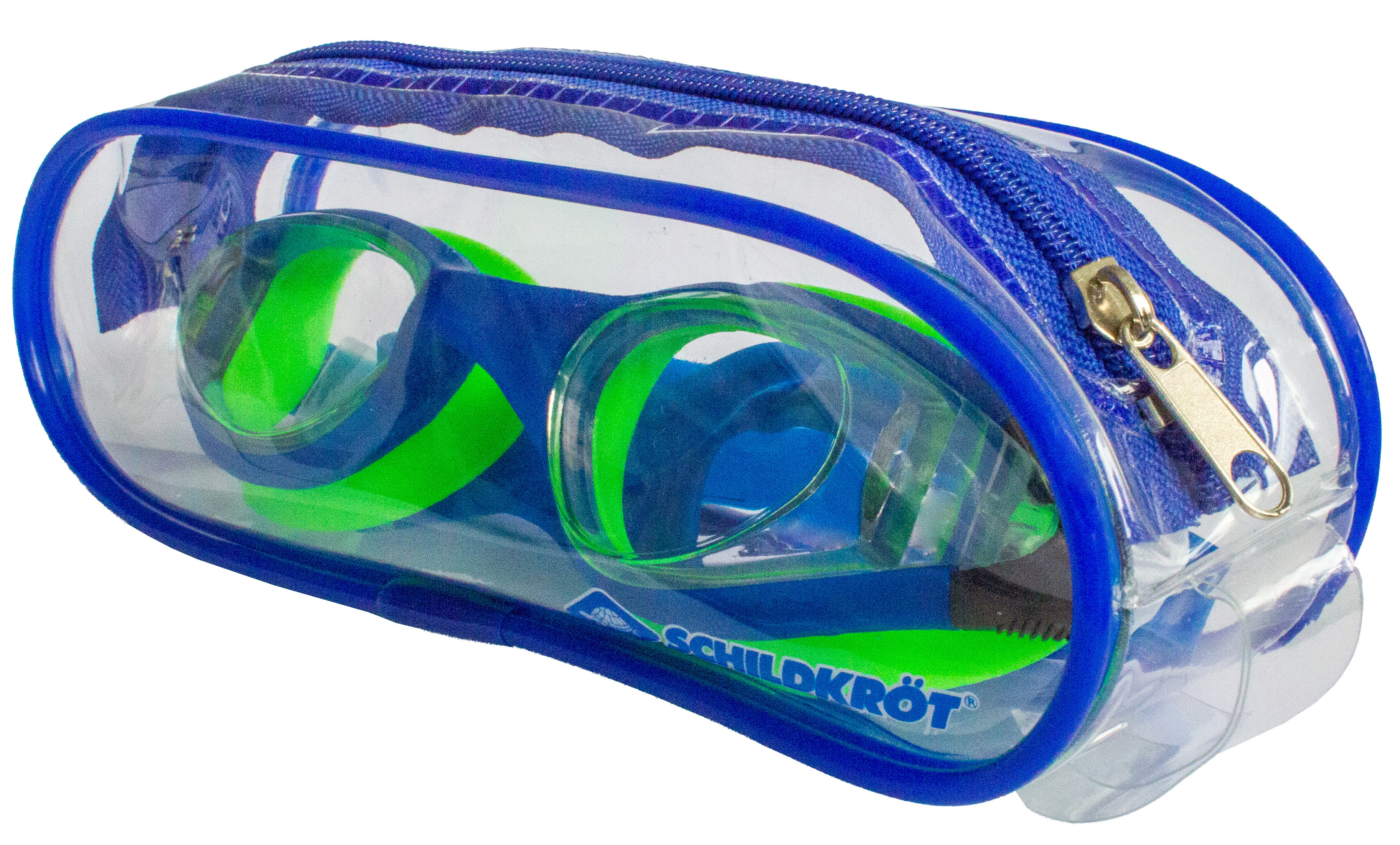 940055_Junior_Schwimmbrille_Capri_Verpackung_1 Junior Schwimmbrille Capri 5+, Blau-Grün