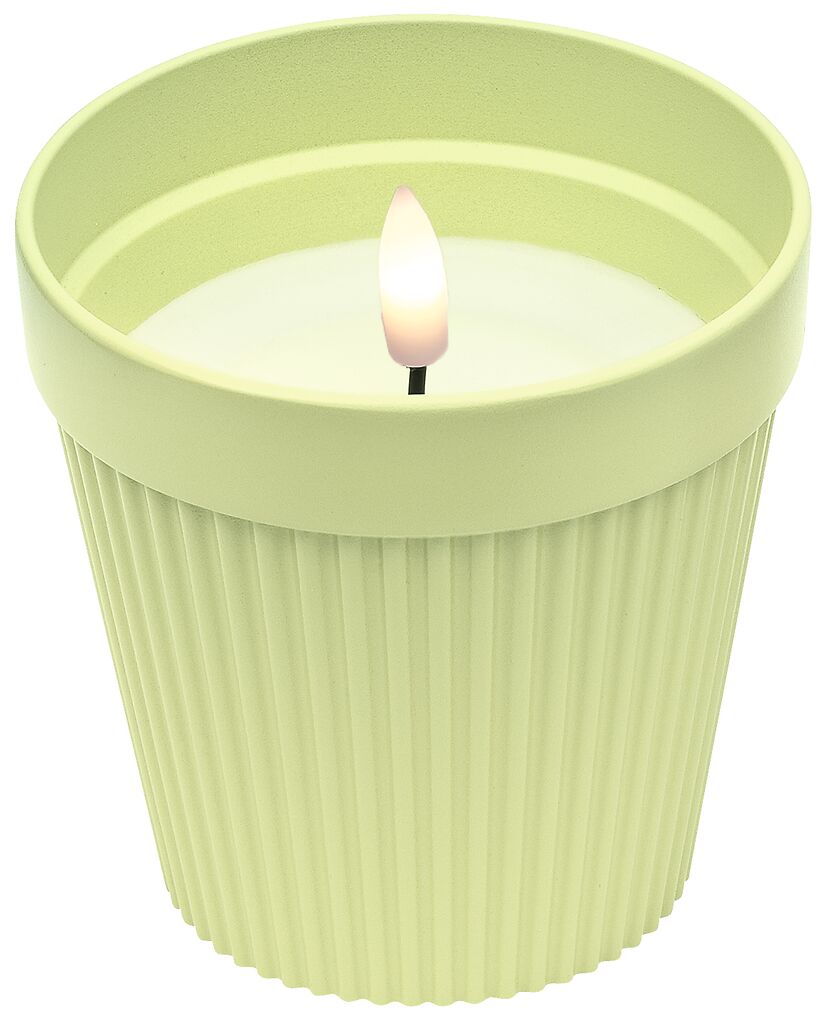 Blatt & Blüte LED-Kerze Garden Glow (einzeln)