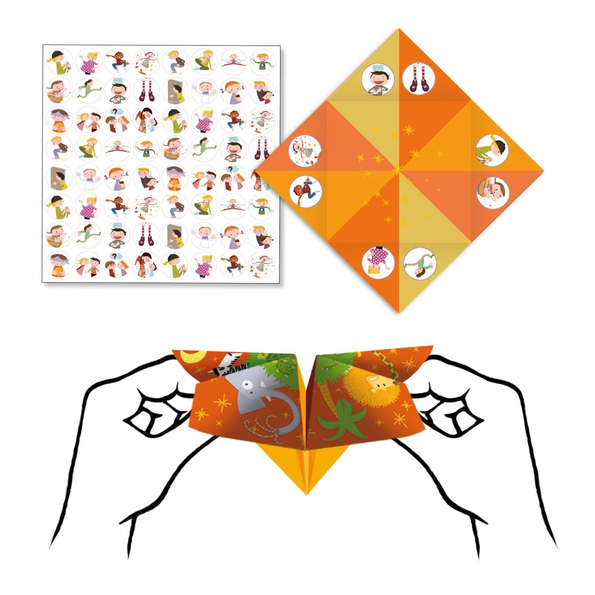 DJ08764-Origami-Himmel-und-Hoelle-Tiere-3 Origami: Himmel und Hölle Tiere