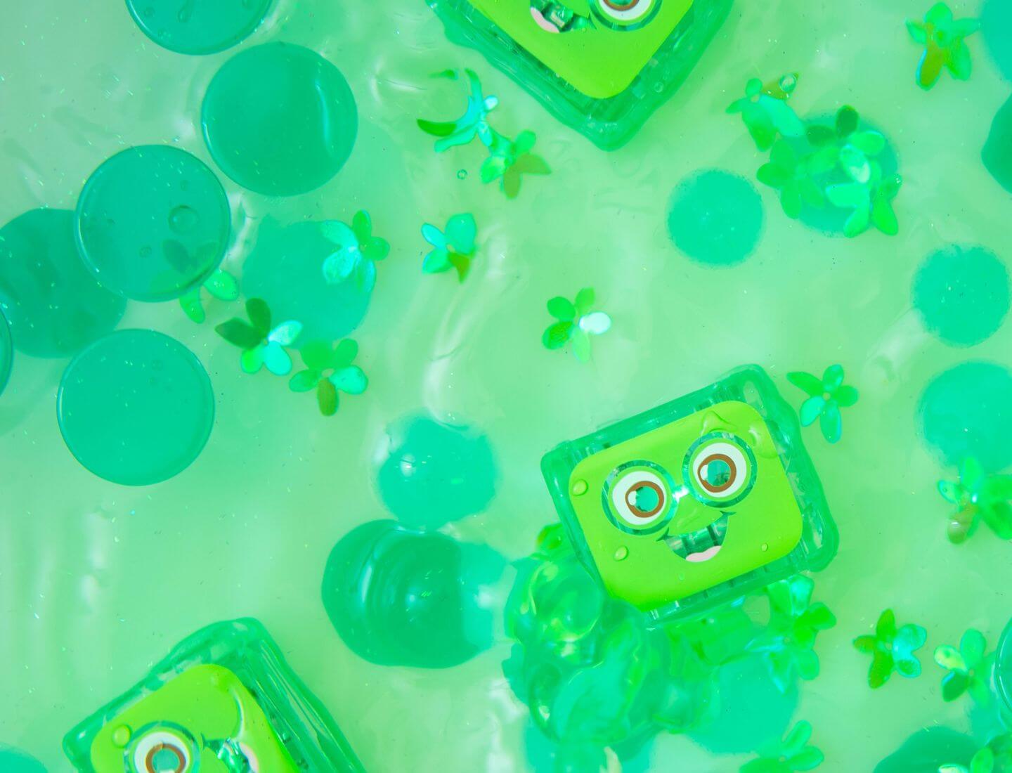 Glo Pals Leuchtwürfel - Pippa – grün