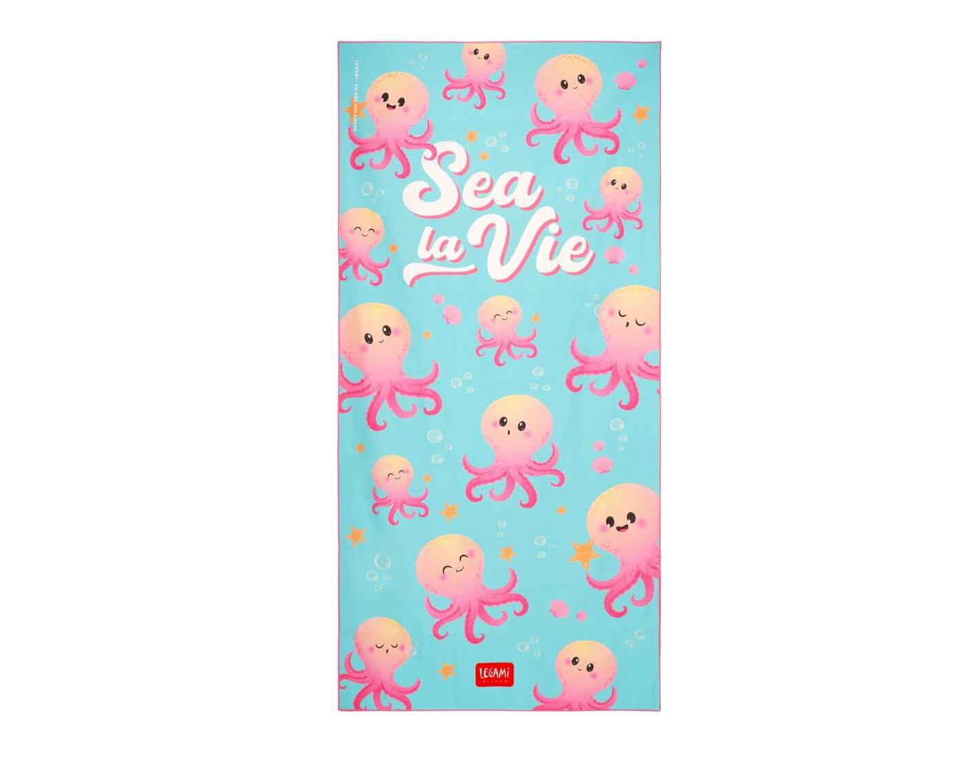 Strandtuch - Good Vibes - Oktopus Strandtuch - Good Vibes - Oktopus