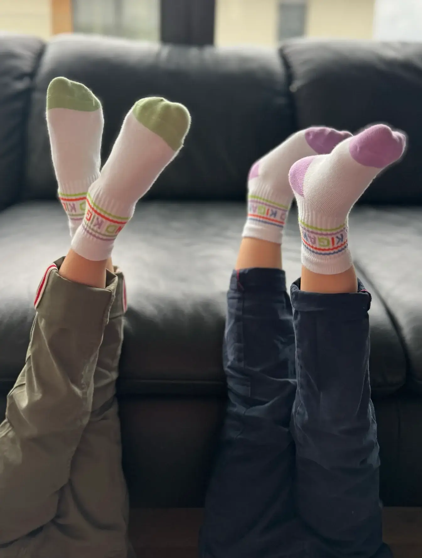 Socken - KIGAKIND grün (Größe 21-26 / 3-5 Jahre)
