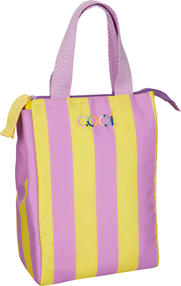 Lunchtasche, flieder & gelb - TO GO
