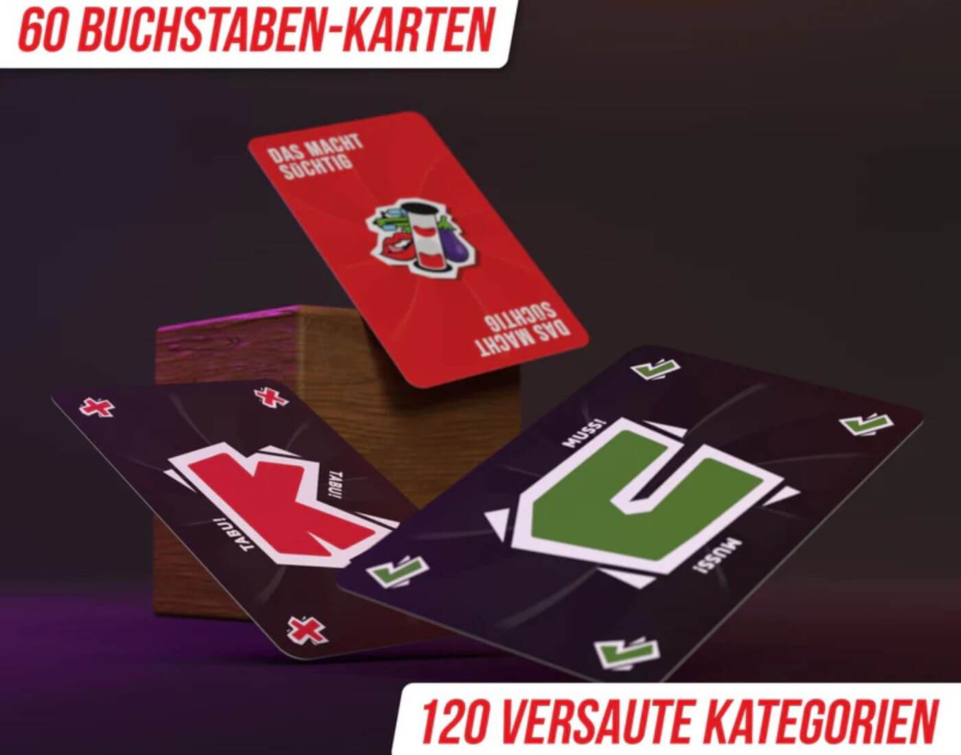Stadt Land Vollpfosten® Rotlicht Edition – Jetzt wird's dreckig. | Extrem