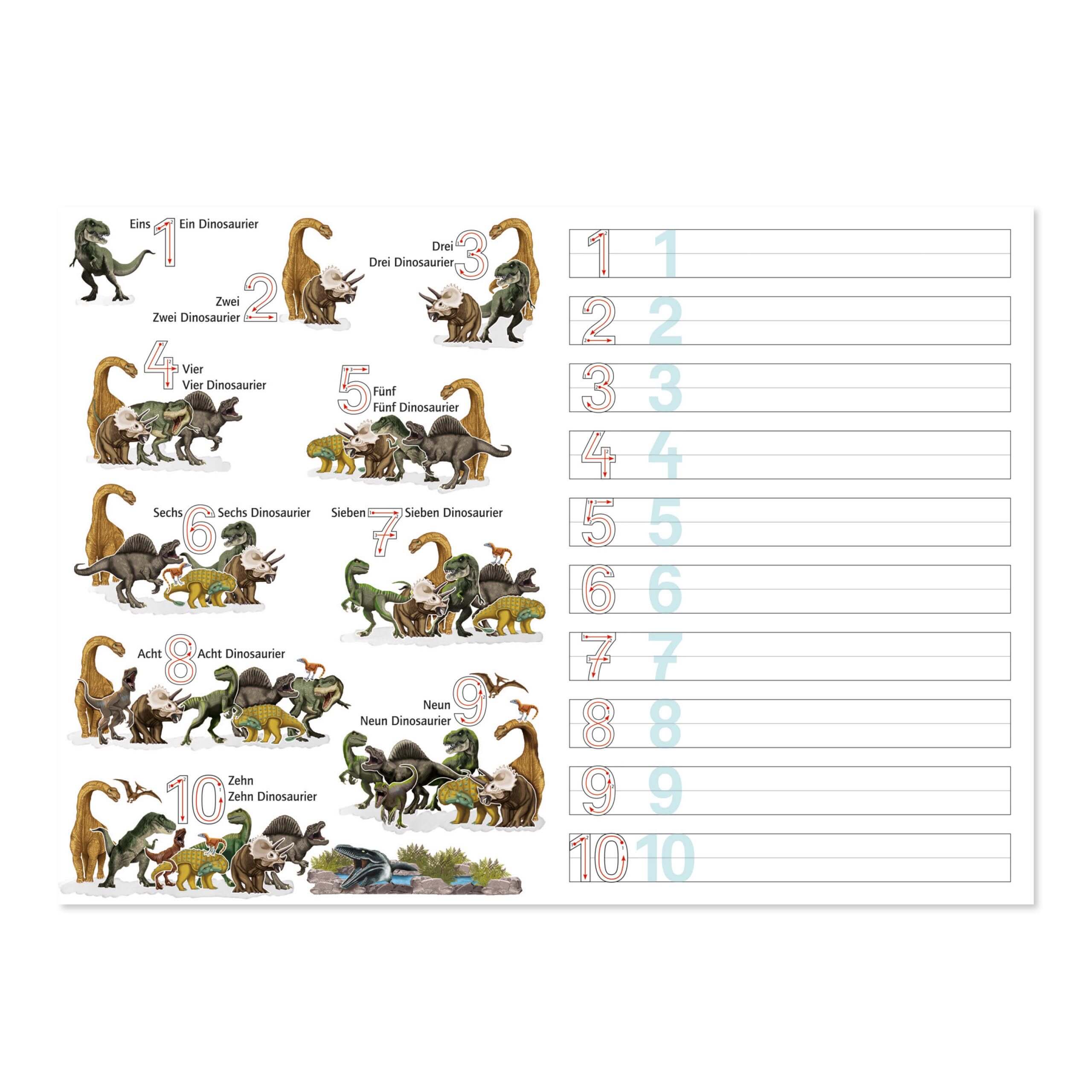 12808_01-1rouNXYC3hXkjP Zahlenschule, Dinosaurier