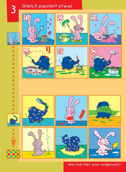 bambinoLÜK. Erstes Lernen mit Elefant und Hase: 2