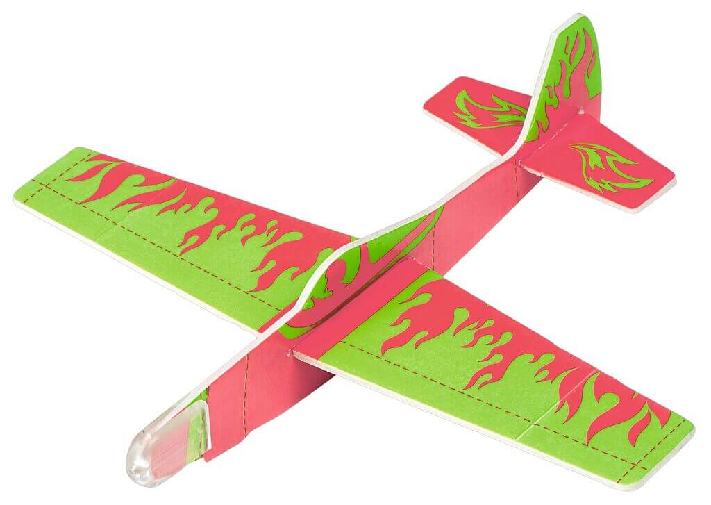 Leuchtender Segelflieger - Glow in the dark (einzeln)