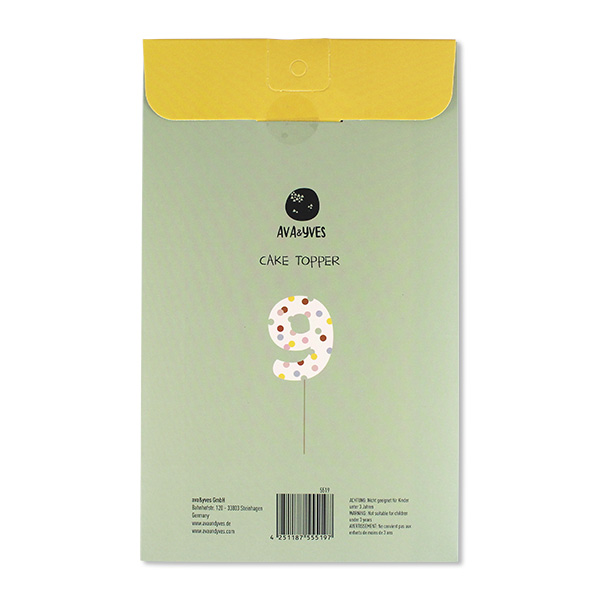 5519_Zahlentopper_9_rueck_600x600 Cake Topper Zahl 9