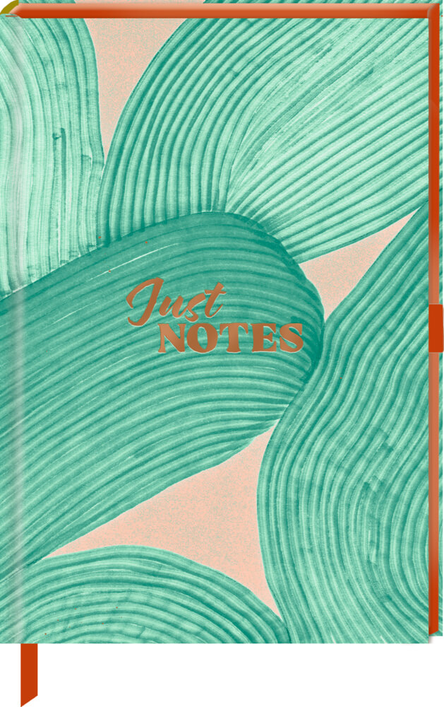 Notizbuch DIN A5: Just Notes (BOWS), Kreuzraster
