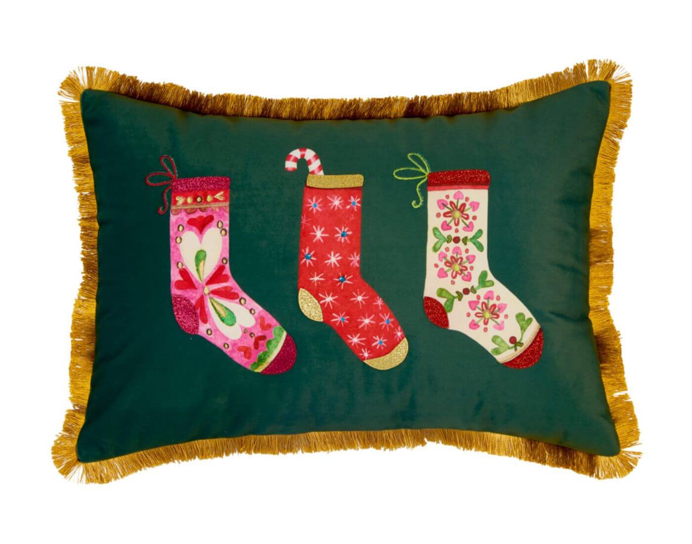 Kissen - Festliche Weihnachten (ca. 50x35 cm) Kissen - Festliche Weihnachten (ca. 50x35 cm)