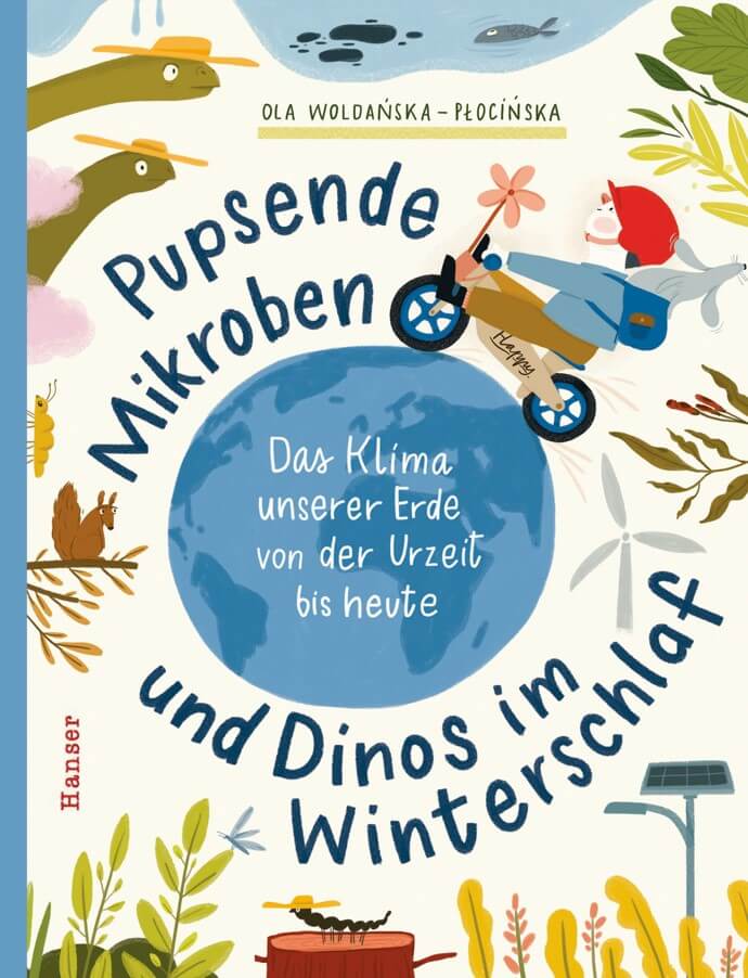 Ola Woldańska-Płocińska: Pupsende Mikroben und Dinos im Winterschlaf
