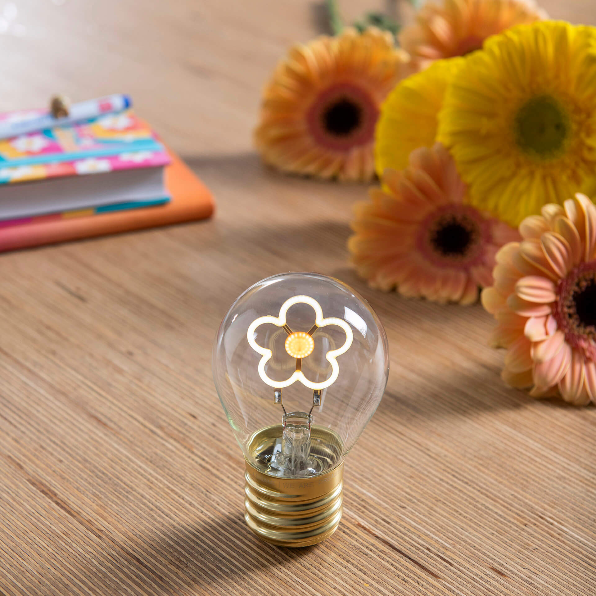 Tischlampe in Glühbirnenform - Daisy
