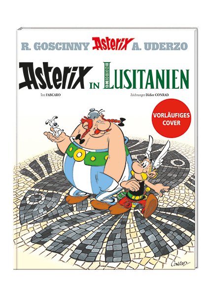 Asterix Nr. 41: Asterix in Lusitanien (gebundene Ausgabe)