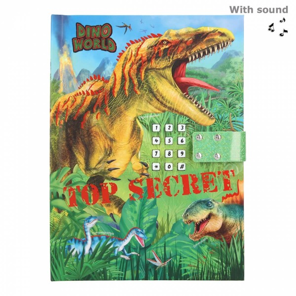 Dino World Geheimcode Tagebuch mit Sound