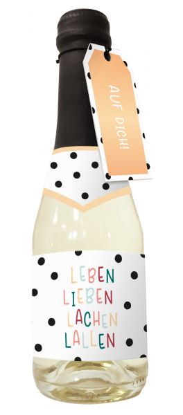 Beerenperlwein-Flasche 0,2l Leben