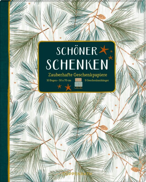 Geschenkpapier-Buch - Schöner schenken (WinterLiebe)