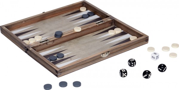 Backgammon/Schachspiel CHECKMATE Urban&Gray