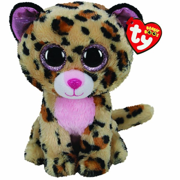 Livvie Leopard - Beanie Boo - Medium