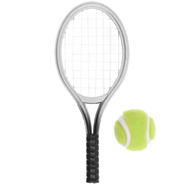 Rico Design Miniatur Tennis 2teilig