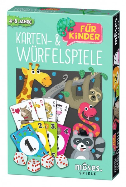 Karten- und Würfelspiele für Kinder