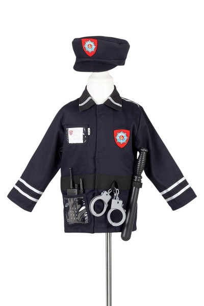 Polizist, 5 teiliges Set, 4-7 Jahre