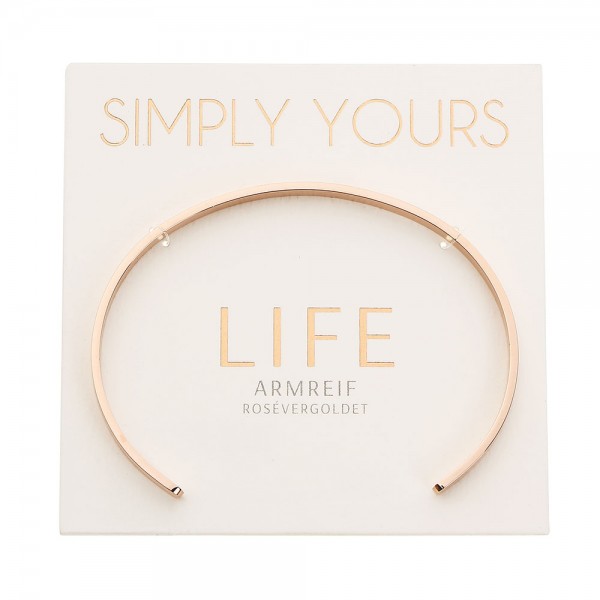 Armreif - Simply yours - LIFE (rosegold)