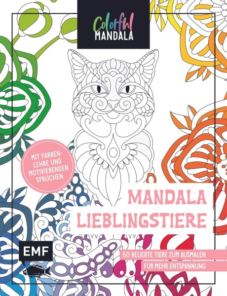 Colorful Mandala Lieblingstiere