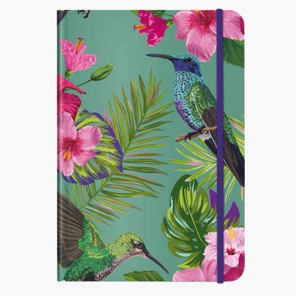 Notizbuch Flower Bird DIN A5
