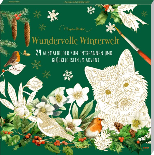 Wundervolle Winterwelt, Kreativ-Adventskalender (Marjolein Bastin)