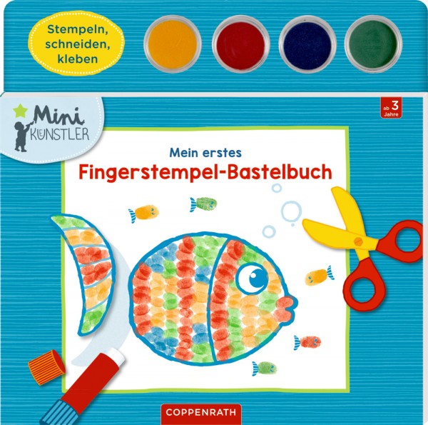 Mein erstes Fingerstempel-Bastelbuch (Mini-Künstler)