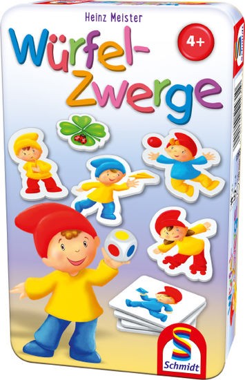 Würfelzwerge, Bring-Mich-Mit-Spiel in Metalldose
