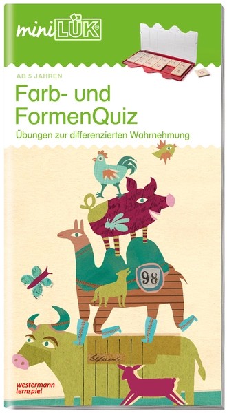 miniLÜK Kindergarten/Vorschule Farb- und Formenquiz