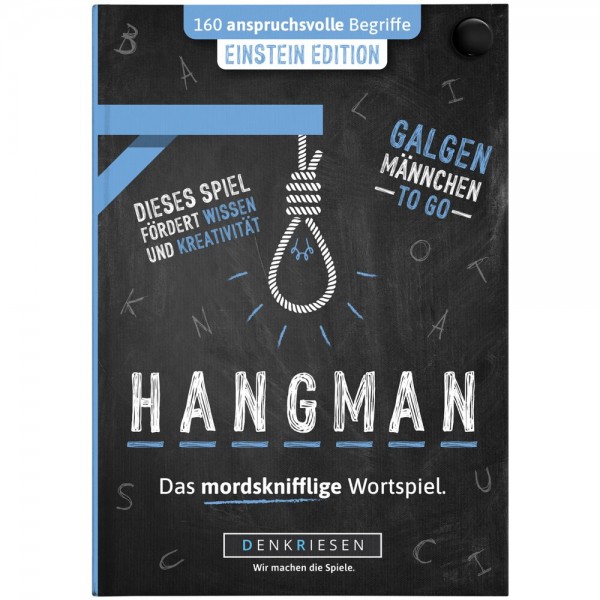 HANGMAN - EINSTEIN EDITION - "Galgenmännchen TO GO"