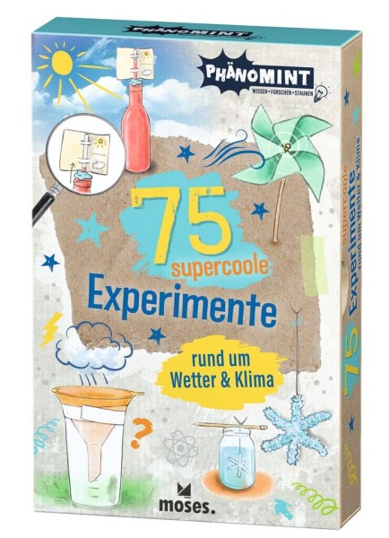 75 supercoole Experimente rund um Wetter & Klima