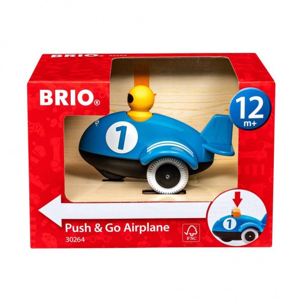 Push & Go Flugzeug Brio 30264
