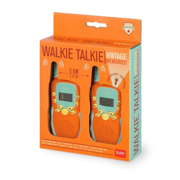 Set mit 2 Walkie-Talkies