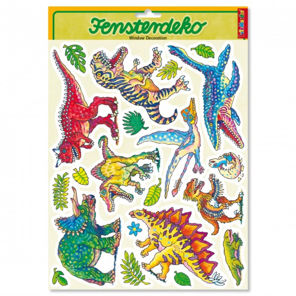 Fensterbilder Dinosaurier