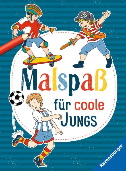 Malspaß für coole Jungs