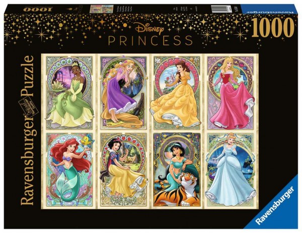 Ravensburger Puzzle 16504 Disney Nouveau Art Prinzessinnen
