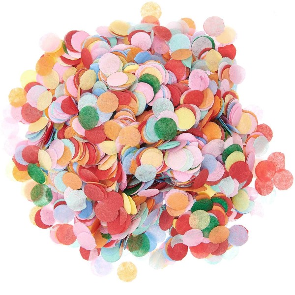 YEY! Let's Party Konfetti multicolor rund 20g