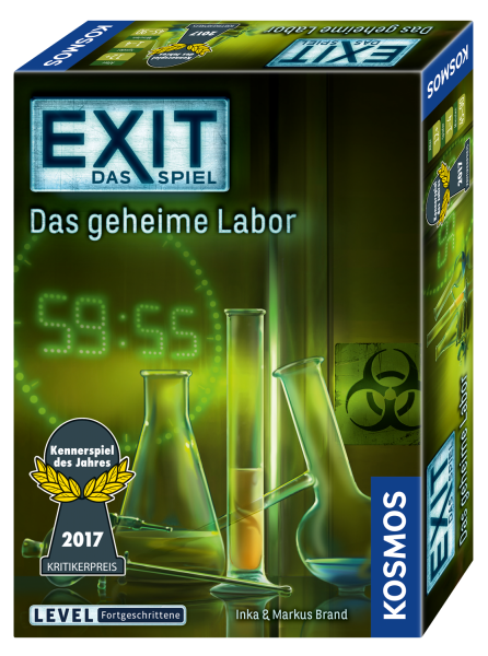 EXIT - Das Spiel: Das geheime Labor (Level: Fortgeschrittene)