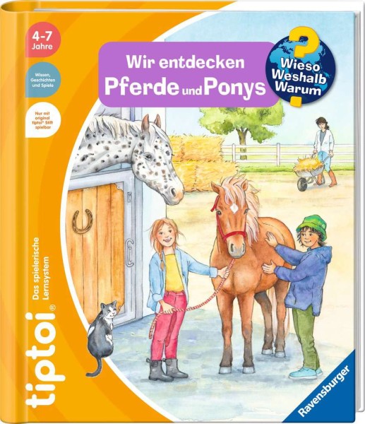 tiptoi® Wieso? Weshalb? Warum? Wir entdecken Pferde und Ponys