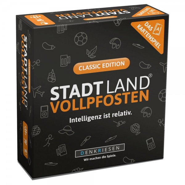 STADT LAND VOLLPFOSTEN – Das Kartenspiel – Classic Edition